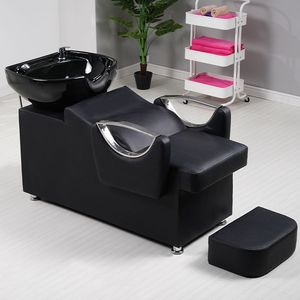 Nuevo Producto de Moda, Sillón de Peluquería con <span class=keywords><strong>Lavacabezas</strong></span>, Reclinable, Estilo Tailandés, con Lavabo y Tazón <span class=keywords><strong>para</strong></span> Lavar el Cabello - Product Image 3