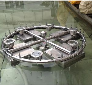 Fontaine de piscine personnalisée en acier inoxydable adaptée à l'entrée de Park Lake <span class=keywords><strong>Hotel</strong></span> - Product Image 4