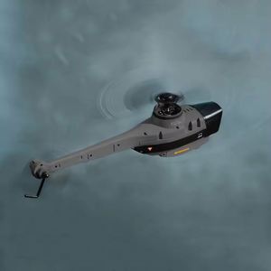 Drone volant d'<span class=keywords><strong>hélicoptère</strong></span> en métal télécommandé à 4 canaux avec modèle d'avion en métal intégré - Product Image 6