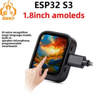 Scheda di Sviluppo ESP32-S3 con Display Touchscreen AMOLED da 1,8 Pollici, AI Xiaozhi N16R8, Orologio Programmabile DeepSeek - Product Image 3