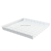 Table roulante personnalisée 2x4 3x3 4x4 4x8 bon marché en plastique ABS longue système de culture plateau de flux et de reflux hydroponique