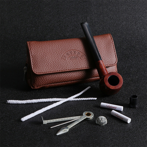 Sacs de rangement de luxe en PU Futeng pour pipes à fumer, sacs à tabac portables personnalisés pour accessoires de fumeur, vente en gros - Product Image 3