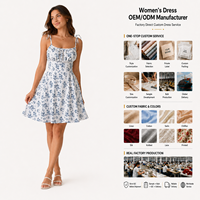 Robe d'été plissée décontractée et élégante pour femme grande taille, en mousseline à imprimé floral, à fines bretelles