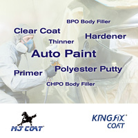 Haute brillance 2k acrylique clair couche voiture peinture pelable peinture voiture réparation des rayures peinture en aérosol