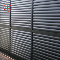 Profilé en aluminium extrudé motorisé personnalisé pour persiennes, fenêtres à persiennes automatiques