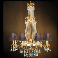 Plafonnier suspendu en cristal au design moderne, disponible en europe, luminaire décoratif d'intérieur, idéal pour une villa, nouveau modèle, vente en gros, usine chinoise