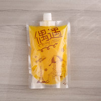 Pochettes d'emballage liquide de qualité alimentaire 100ml 200ml 300ml Pochettes à bec