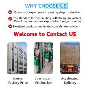 فرشاة كومة صوف PP للنافذة ، شريط طقس مزين بكومة زعنفة ، شريط طقس مع قماش غير منسوج/pvc - Product Image 4