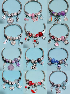 <span class=keywords><strong>Bracelet</strong></span> à breloques style <span class=keywords><strong>Pandora</strong></span> en acier inoxydable, ajustable, pour femmes, vente en gros, DIY - Product Image 5