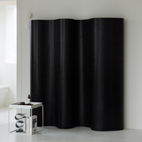 Paravent en bois de style japonais Art Déco, cloison pliable portable pour salon, chambre à coucher, couleur personnalisable
