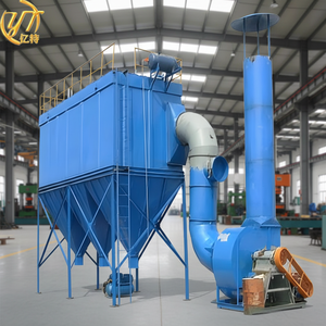 Équipement de filtration de poussière industrielle pour la ligne de production de concassage et de criblage minier, collecteur de poussière à sacs - Product Image 1