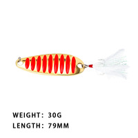 Nouveau Kit de Leurres Métalliques Spinner Baits 3,5g-20g pour Truite, Black-bass et Poissons d'Eau Douce - Utilisation en Lac et en Ruisseau