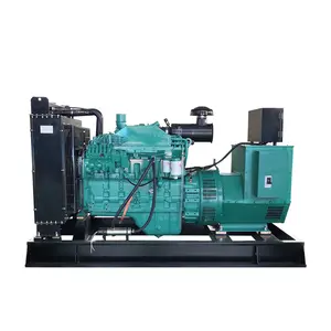 Generatore Diesel silenzioso da 100kw sistema di raffreddamento ad acqua in rame 24V DC avviamento elettrico, 12v DC avviamento elettrico CE ISO 1-2 anni