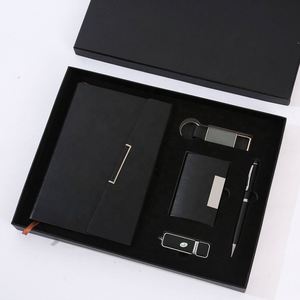 Premium Executive Gift <b>Set</b>: Branded <b>Notebook</b>, USB & Keychain - Perfect Corporate Gifts & Swag - Product Image 4