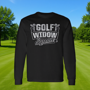 Camiseta de manga larga Golf Widow Squad, ropa de golf para mujer - Product Image 3