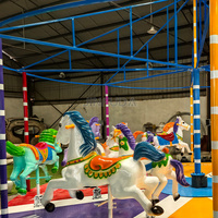 Promotion : Manège de parc d'attractions pour adultes et enfants, carrousel à chevaux pour bébés et enfants, pour l'extérieur