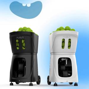 Pusun PT-스마트 프로 지능형 테니스 서빙 머신 115-볼 용량 1 인 연습을위한 속도 120 km/h 조정 가능 - Product Image 1