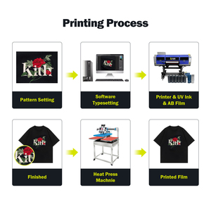 Impresora Krinshen multifuncional Uv Dtf, impresora todo en uno Uv Dtf fácil de usar, impresora de bordado 3D UV DTF para textiles - Product Image 2