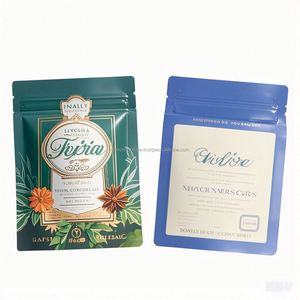 Sachet Doypack Scellé sur 3 Côtés avec Fermeture Ziplock, Stratifié Brillant, Refermable, Anti-Odeur, pour Emballage Alimentaire et Bonbons - Product Image 2
