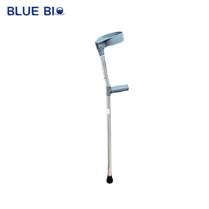 Премиальные костыли из алюминиевого сплава с закрытыми накладками на предплечье, регулируемые медицинские локтевые костыли - Product Image 1