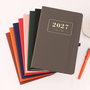 Agenda Personalizada de Fábrica 2027, Impresión de Diario, Cuaderno de Cuero para Manifestación, Cuaderno para Oficina y Escuela - Product Image 1