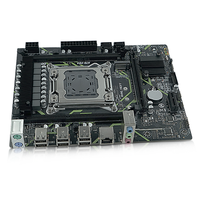 Harga grosir pabrik H61 komputer Mainboard Intel LGA2011 prosesor Dual DDR3 64GB SATA2.0 M.2 Gaming Desktop Motherboard