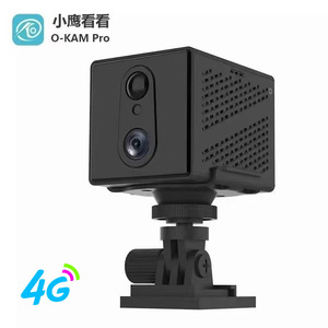 O-Kam Pro 3Mp Indoor Home 4G Monitoring <b>Camera</b> With Mobile Phone High Definition <b>Battery</b> Powered Night Vision Motion Detection - Product Image 1