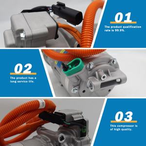 Compresor de Aire Acondicionado Automotriz HES33 para Tesla Model S F502-FPFAA-01 102839800E - Product Image 6