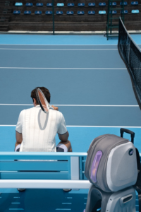 Robot de Entrenamiento de Tenis AceiiLab A1 con IA, Máquina de Pelotas Inteligente de 130 km/h, Control por Aplicación, Capacidad para 120 Pelotas, para Práctica de Tenis - Product Image 5