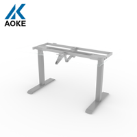 Aoke Double Professional Fashion gamer table d'ordinateur bureau de jeu pour bureau à domicile bureau électrique