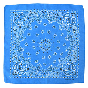 Grand Bandana Mouchoir Personnalisé pour Femmes 100% Coton Vente en Gros Foulards Colorés de <span class=keywords><strong>Cowboy</strong></span> Paisley pour Hommes - Product Image 3