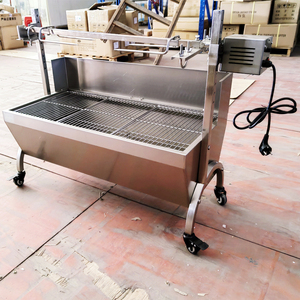 Parrilla de asador de acero inoxidable, Parrilla Eléctrica de cordero, Cabra, asador, parrilla rotativa para Doner Kebab, parrillas para barbacoa - Product Image 6