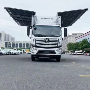 Foton Flying Wing <span class=keywords><strong>Truck</strong></span> 6.8 Mètres Camion Cargo Véhicule avec ailes Van avec compartiments latéraux ouverts Véhicule de transport logistique - Product Image 2