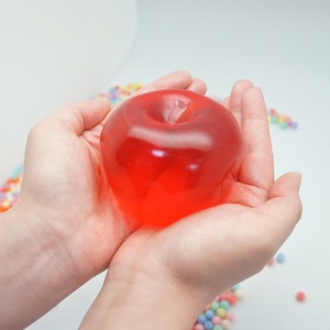 Jouets sensoriels anti-stress en forme de pomme verte souple 2026 pour garçons et filles de 5 à 7 ans - Product Image 1