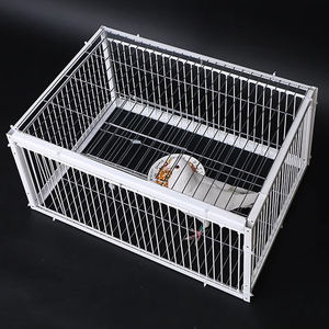 <span class=keywords><strong>Cage</strong></span> Piège Automatique à 4 Portes pour Oiseaux, Lapins, Souris - Entrée Uniquement sans Sortie - Outil de Collecte Automatique de Pigeons à Maillage Renforcé avec Lucarne - Product Image 4