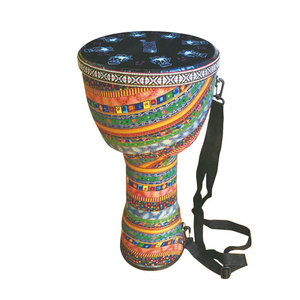 Tambours africains traditionnels pour bébés en plastique ABS avec peaux de tambour en plastique, taille 25x50cm - Product Image 2
