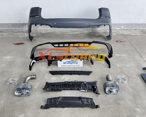 XLstyling kit carrozzeria di alta qualità con tubo di coda paraurti anteriore diffusore minigonne laterali per <span class=keywords><strong>bmw</strong></span> G01 X3M normale 18-20 - Product Image 5