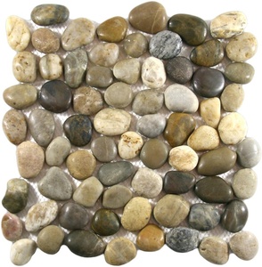 Nhà Máy Giá đá tự nhiên, Pebble gạch, khảm Pebble gạch, 3D Pebble đỏ khảm tường gạch tự nhiên Pebble đá - Product Image 3