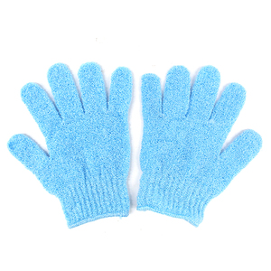 Gloway vendita calda Body Scrubber guanto da bagno in Nylon guanti esfolianti personalizzati guanti da bagno guanti esfolianti per doccia - Product Image 5