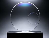 Lentilles bifocales rondes 1.591 PC HMC anti-reflet en polycarbonate pour la lecture et la vision de loin