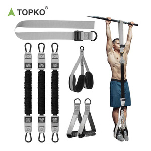 TOPKO, venta al por mayor, juego de <span class=keywords><strong>bandas</strong></span> de asistencia para tirar hacia arriba populares para gimnasio en casa, entrenamiento de fuerza, <span class=keywords><strong>bandas</strong></span> de barras <span class=keywords><strong>paralelas</strong></span> ajustables para interiores - Product Image 3