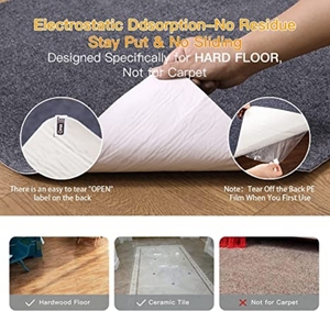 Tapis <span class=keywords><strong>de</strong></span> <span class=keywords><strong>chaise</strong></span> roulante <span class=keywords><strong>de</strong></span> jeu d'ordinateur 90x140cm, tapis <span class=keywords><strong>de</strong></span> <span class=keywords><strong>bureau</strong></span> à poils bas, grand tapis antidérapant <span class=keywords><strong>pour</strong></span> le <span class=keywords><strong>bureau</strong></span> et la maison - Product Image 5