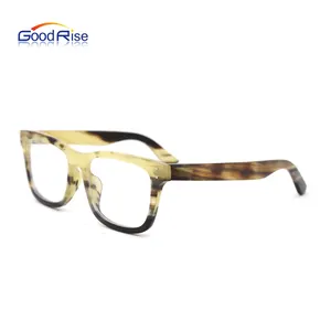 Wholesale 2023 Designs Natural Horn Eyeglasses Frames Unique Optical Computer Reading Glasses