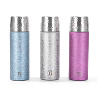 Gobelet de voyage ultra-léger à double paroi sous vide en titane pour tasse d'isolation thermique froide et chaude pour randonnée Camping pique-nique
