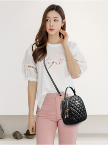 Sac à main pour femme en cuir PU de haute qualité, design luxueux, sac messager tendance - Product Image 2