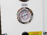 Chauffe-eau électrique à pompe à chaleur air-eau 220V/50Hz 230V 10kW avec échangeur de chaleur en titane haute température, classe d'efficacité énergétique, pour hôtel