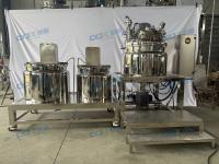 Cuve mélangeuse agitateur thermique CYJX pour la fabrication de lotions, machine de mélange cosmétique, cuve de conditionnement capillaire 250L, homogénéisateur émulsifiant sous vide