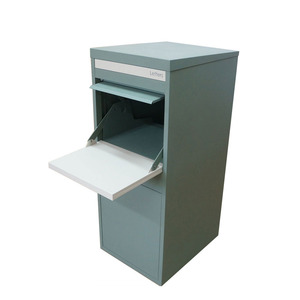 Waterproof Galvanised Steel Powder Coating Freestanding Parcel Dropbox