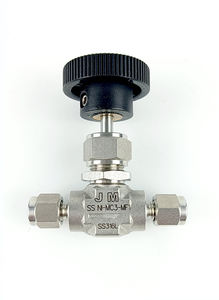 1/4 "d डबल फर्नियम सुई वाल्व स्टेनलेस स्टील अभिन्न बोनेट सीधे पैटर्न सुई वाल्व - Product Image 2