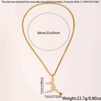 Nouveau Collier Pendentif Tendance en Acier Inoxydable pour Femme, Style Européen et Américain, avec Motif de Basket-ball, Homme en Aérien et Clown Dominant